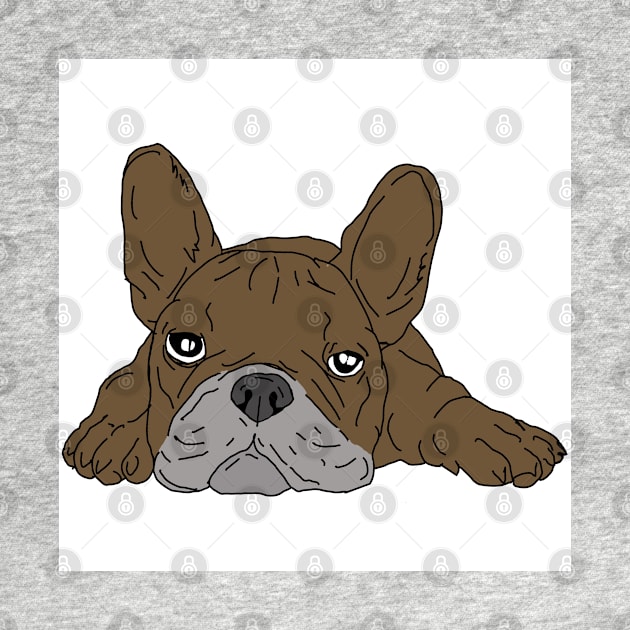 Brown french bulldog by Noamdelf06